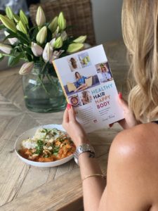 Latest Health and Wellbeing Book Happy Hair Healthy Body by Simone Thomas