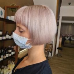 Pastel Pink Hair Colour Bournemouth